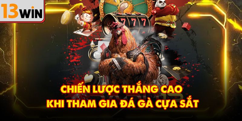 Chiến lược thắng cao khi tham gia đá gà cựa sắt
