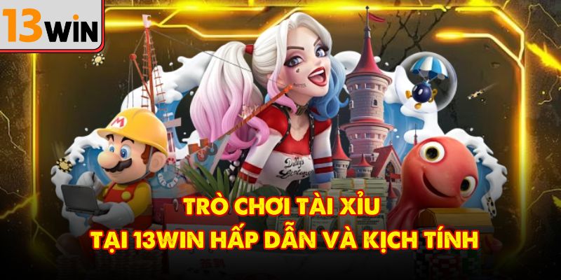 Trò chơi tài xỉu tại 13Win hấp dẫn và kịch tính